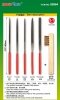 Trumpeter 09964 Assorted needle files set (Middle-Toothed)-3*140mm